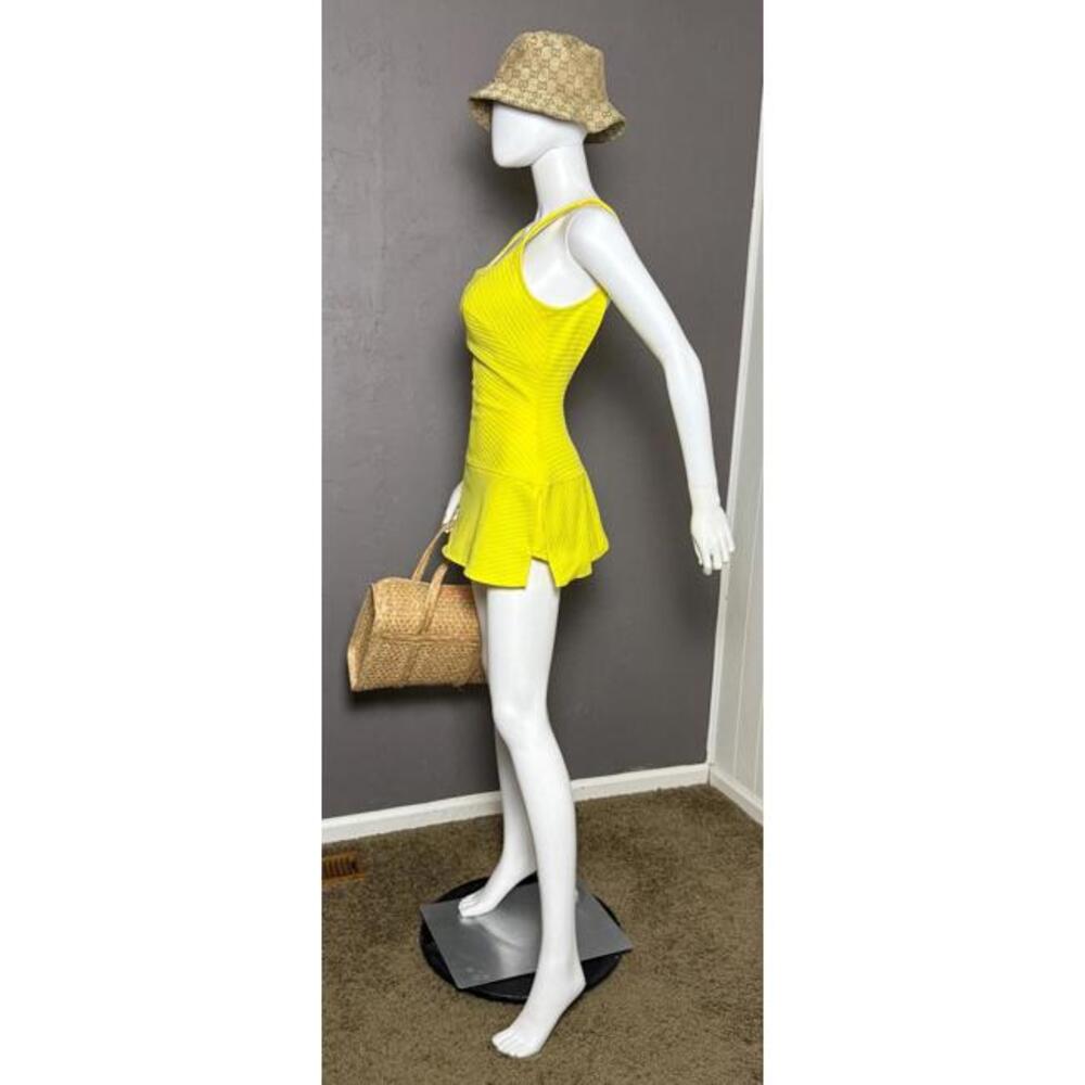 Vintage 1960’s Yellow Swimsuit from Rose Marie Reid M/L Pinup Playsuit - Picture 3 of 10